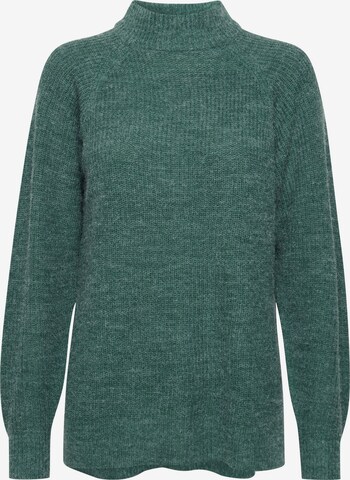 ICHI Sweater 'MARAT' in Green: front