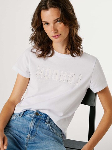 Pepe Jeans Shirt 'Benina' in Wit