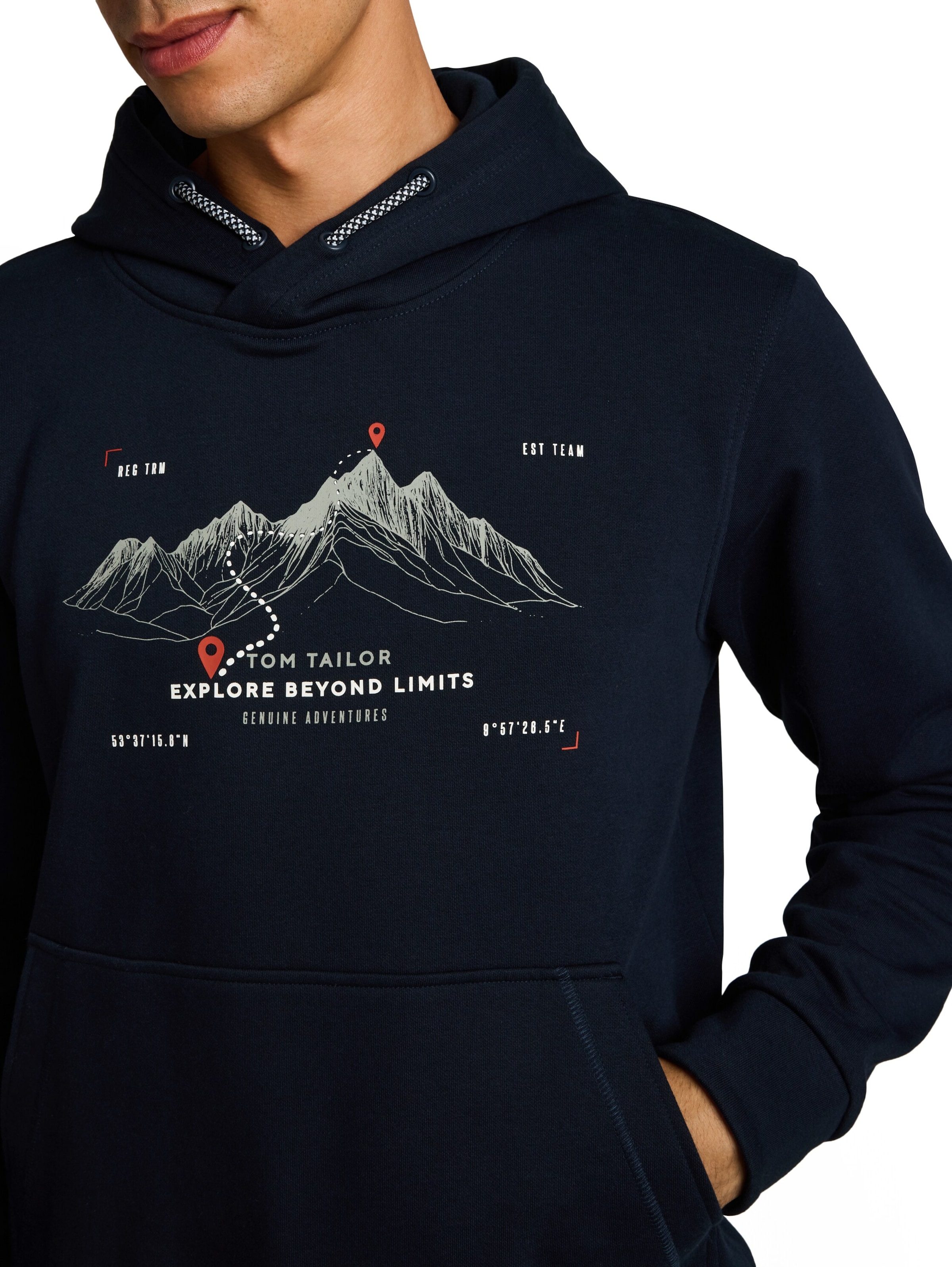 TOM TAILOR Sweatshirt in Blauw