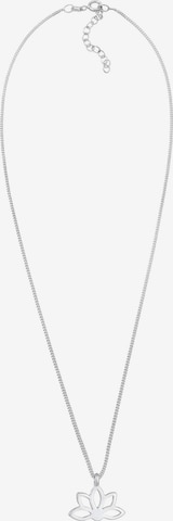 ELLI Necklace 'Lotusblume' in Silver: front