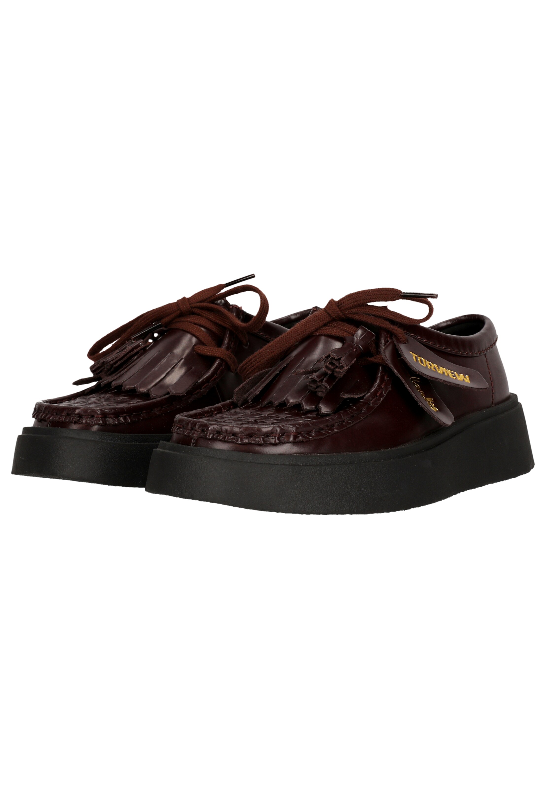 CLARKS Lace-up shoe 'Torview' in Red