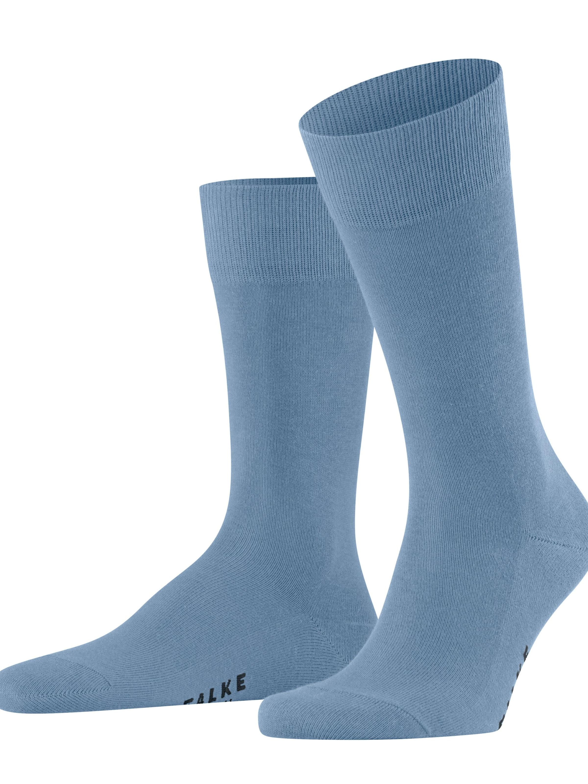 FALKE Socks 'Family' in Blue: front