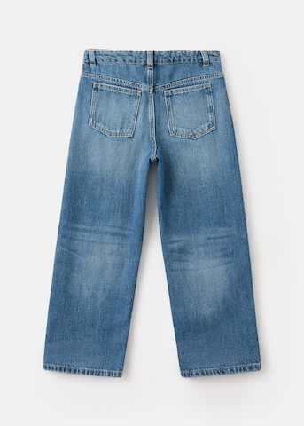 MANGO KIDS Loosefit Džíny 'WIDEBOY' – modrá
