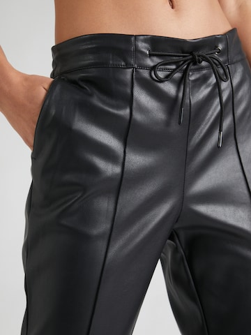 s.Oliver BLACK LABEL - regular Pantalón en negro