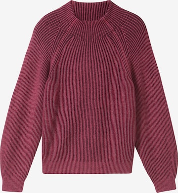 TOM TAILORPulover - ljubičasta boja: prednji dio