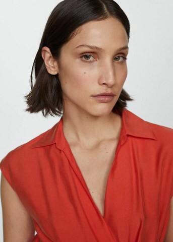 MANGO Blousejurk 'Anna' in Rood