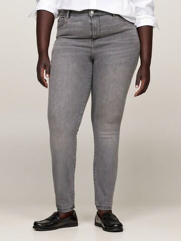 Skinny Jean TOMMY HILFIGER en gris : devant