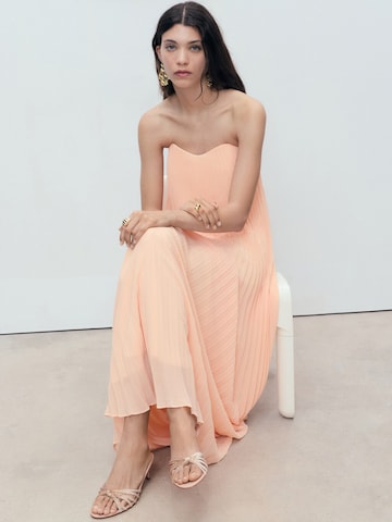 MANGO Muiltjes 'VELVET-A' in Beige