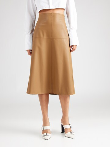 Max Mara Leisure Rok 'SCILLI' in Beige: voorkant