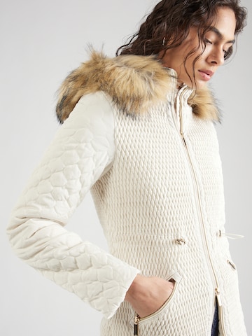 Karen Millen Zimní kabát – béžová