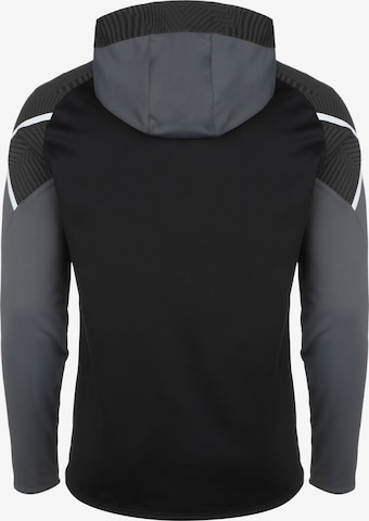 JAKO Athletic Zip-Up Hoodie in Black