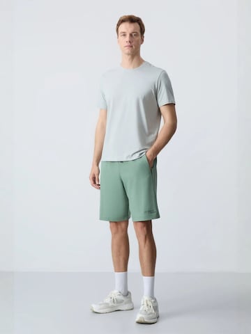 Wide Leg Pantalon Tommy Life en vert