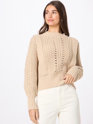MSCH COPENHAGEN Pullover in Beige: Vorderseite