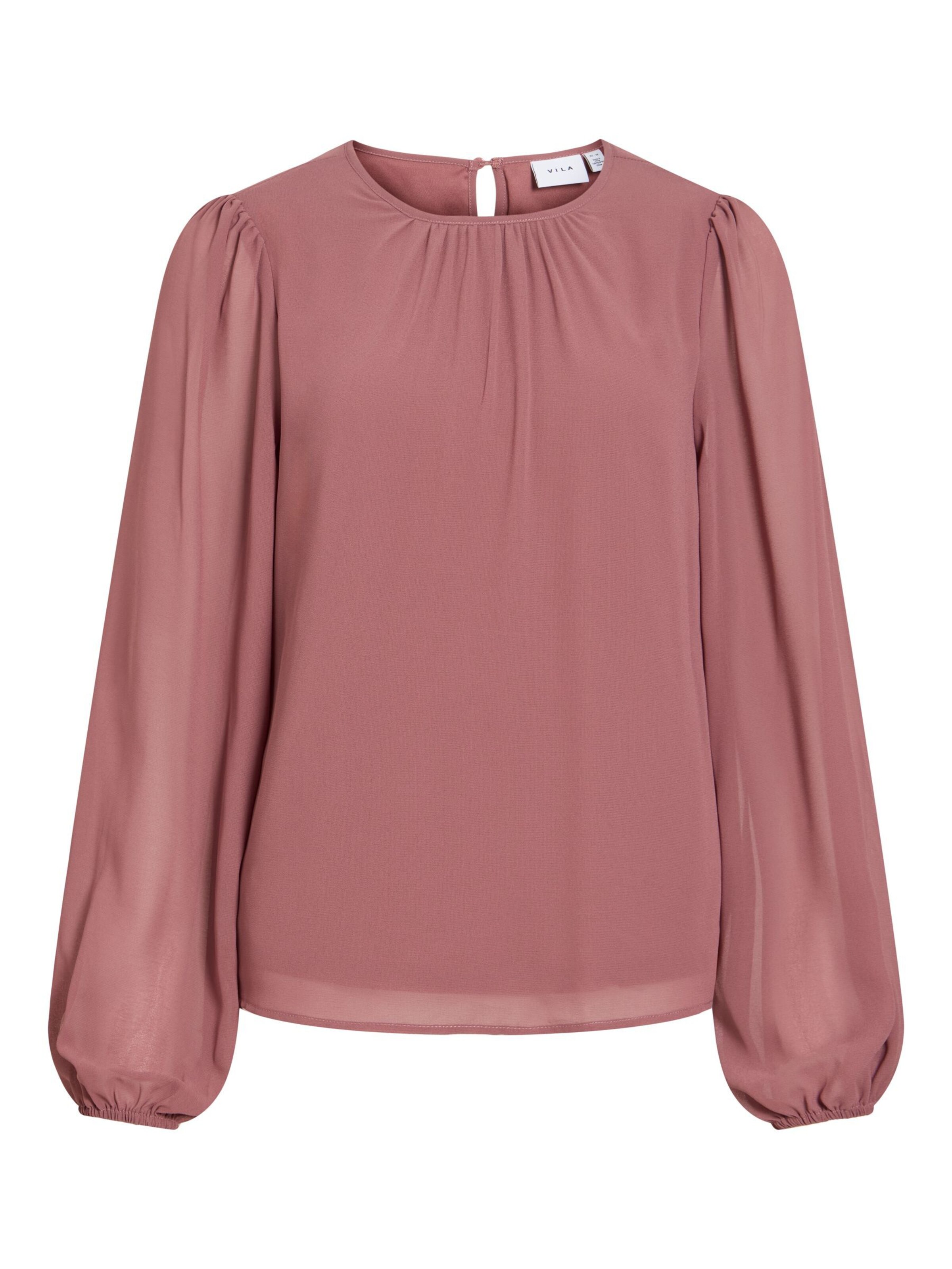 VILA Blouse 'URA' in Pink: front