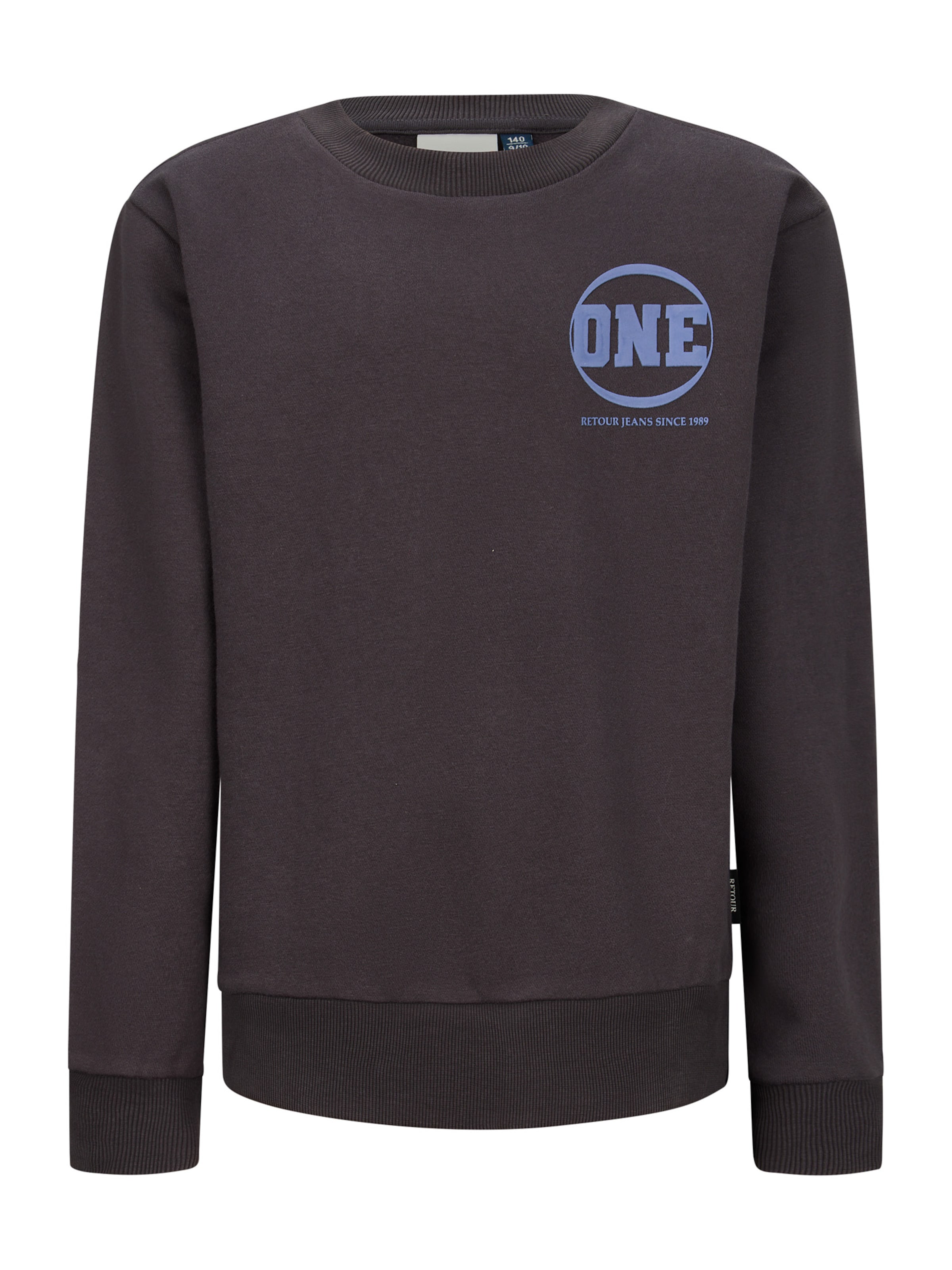 Retour Jeans Mikina 'Joshua' - Hnedá: predná strana