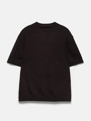 Pull&Bear Svetr – černá