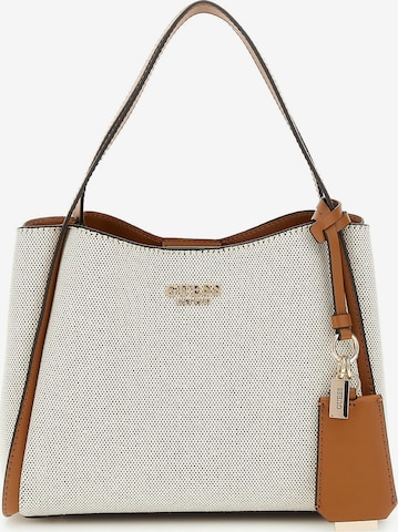 GUESS Handtasche 'Nicolette' in Braun: Vorderseite
