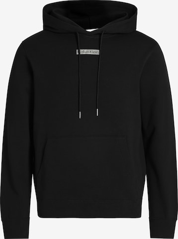 Calvin Klein Свитшот в Черный: спереди