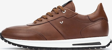 MartinelliNiske tenisice - smeđa boja: prednji dio