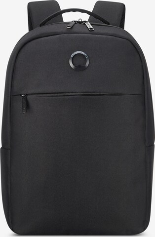 Delsey Paris Backpack in Black: front