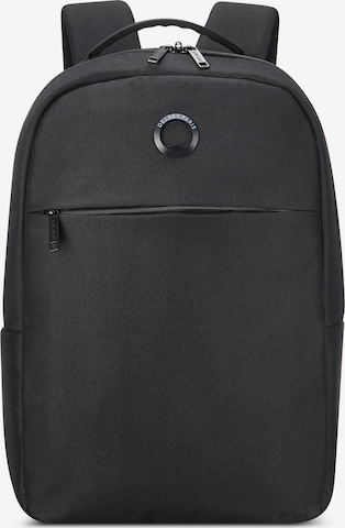 Delsey Paris Backpack in Black: front