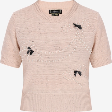 rožinė faina Megztinis 'Fashion Look': priekis