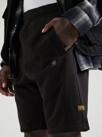 regular Pantaloni 'Nifous' di G-STAR in nero