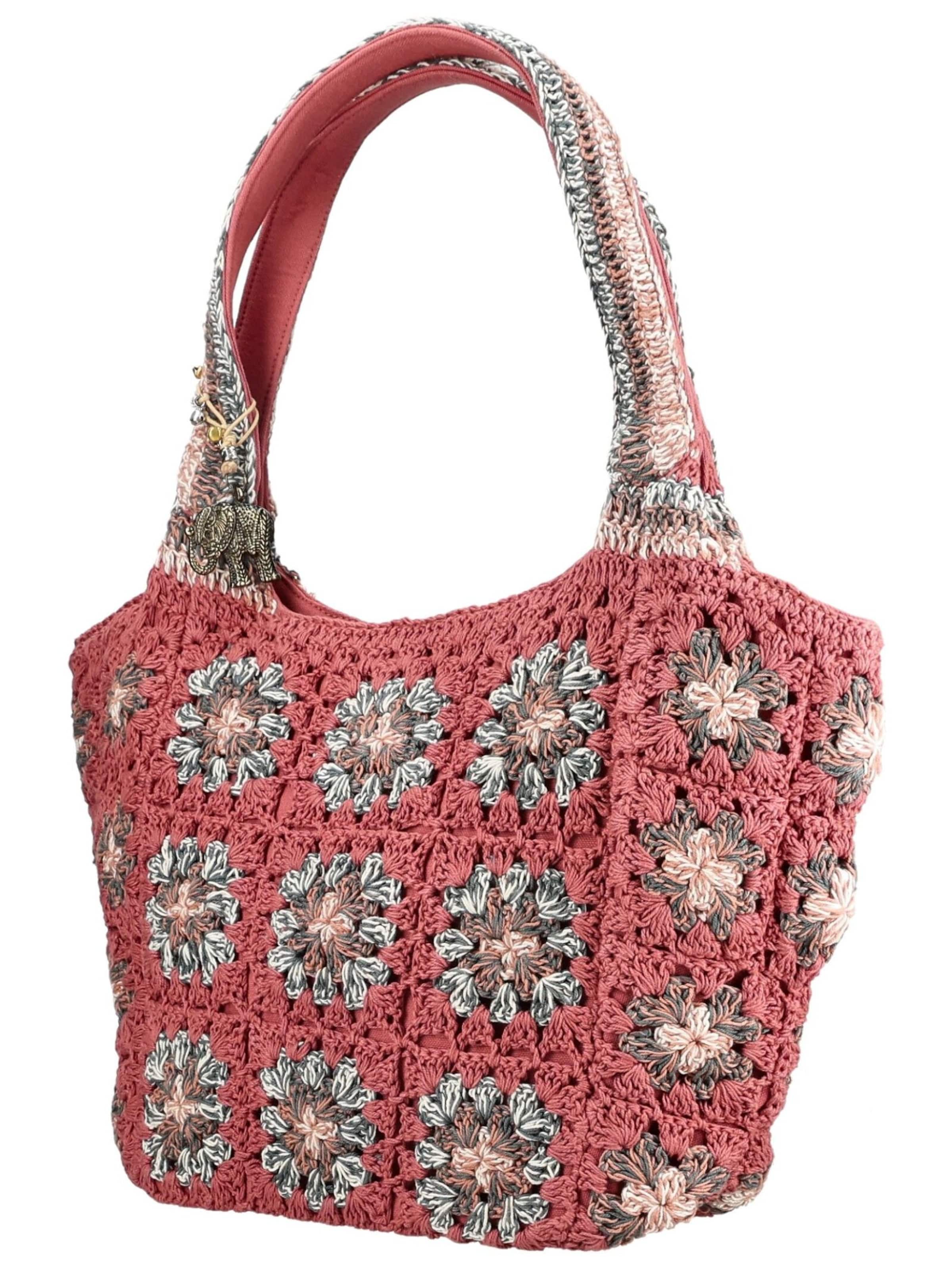 Sac bandoulière ANOKHI en rose