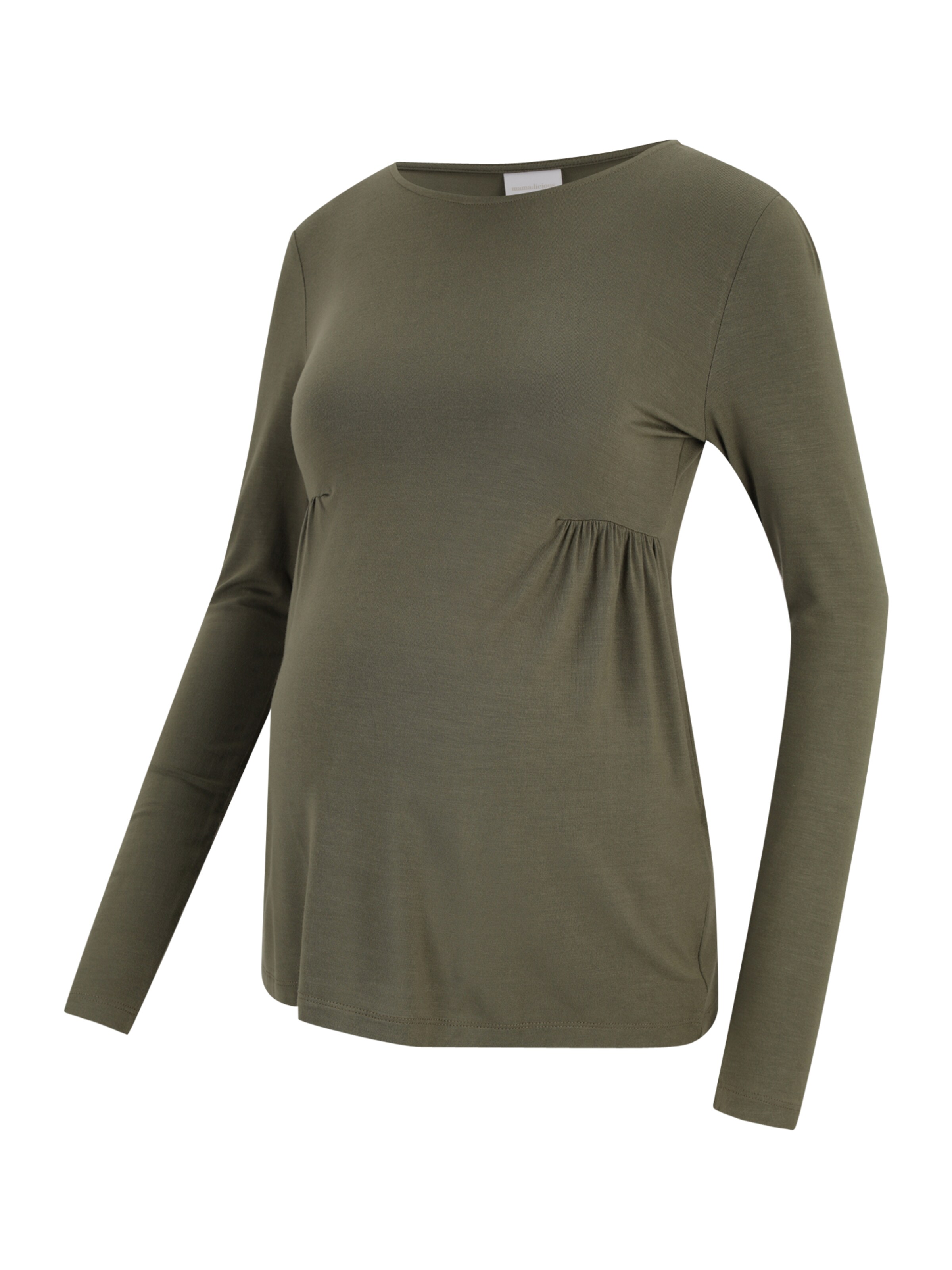 MAMALICIOUS T-shirt 'MLDicte' en olive, Vue avec produit