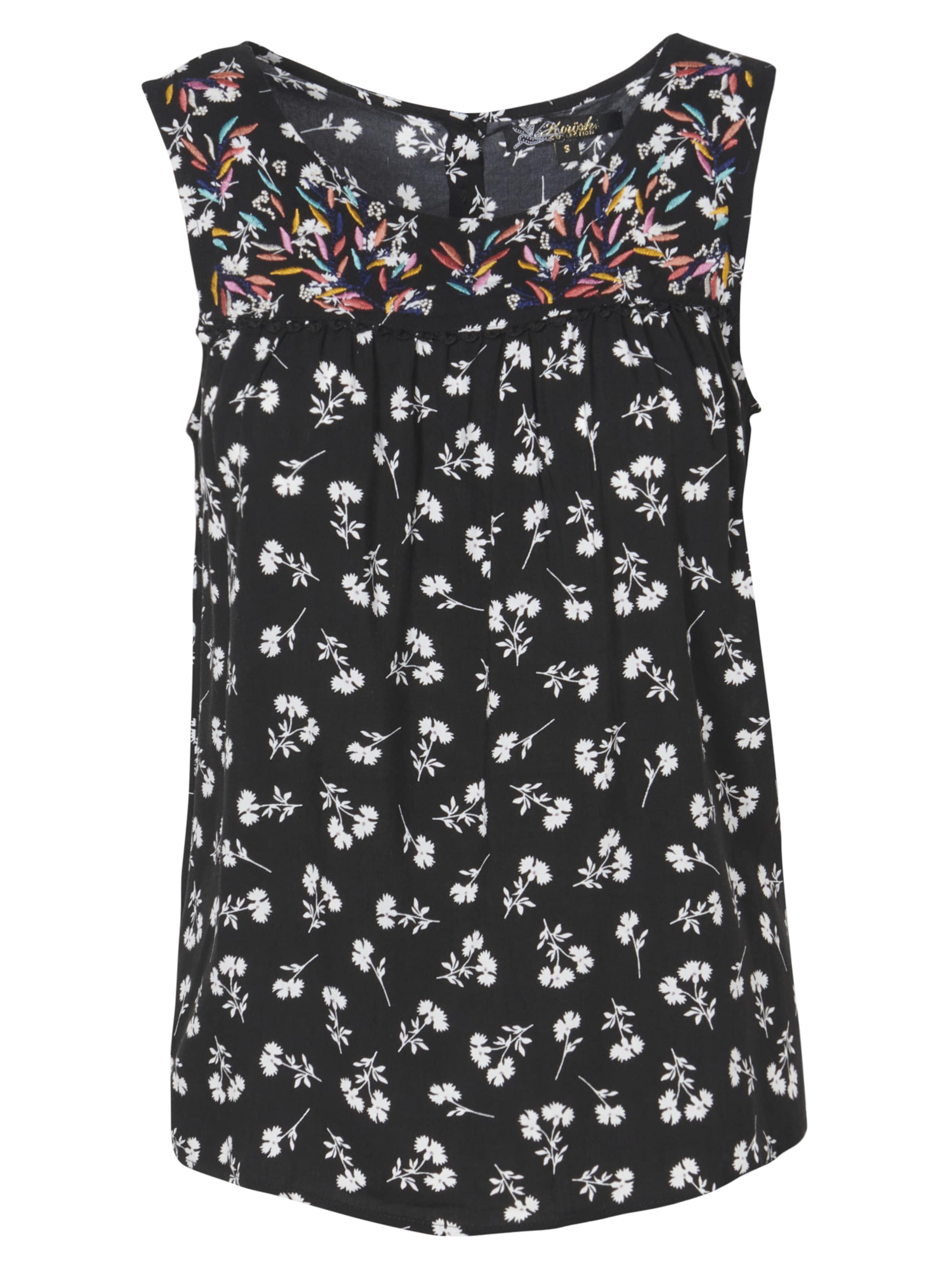 KOROSHI - Blusa en negro: frente