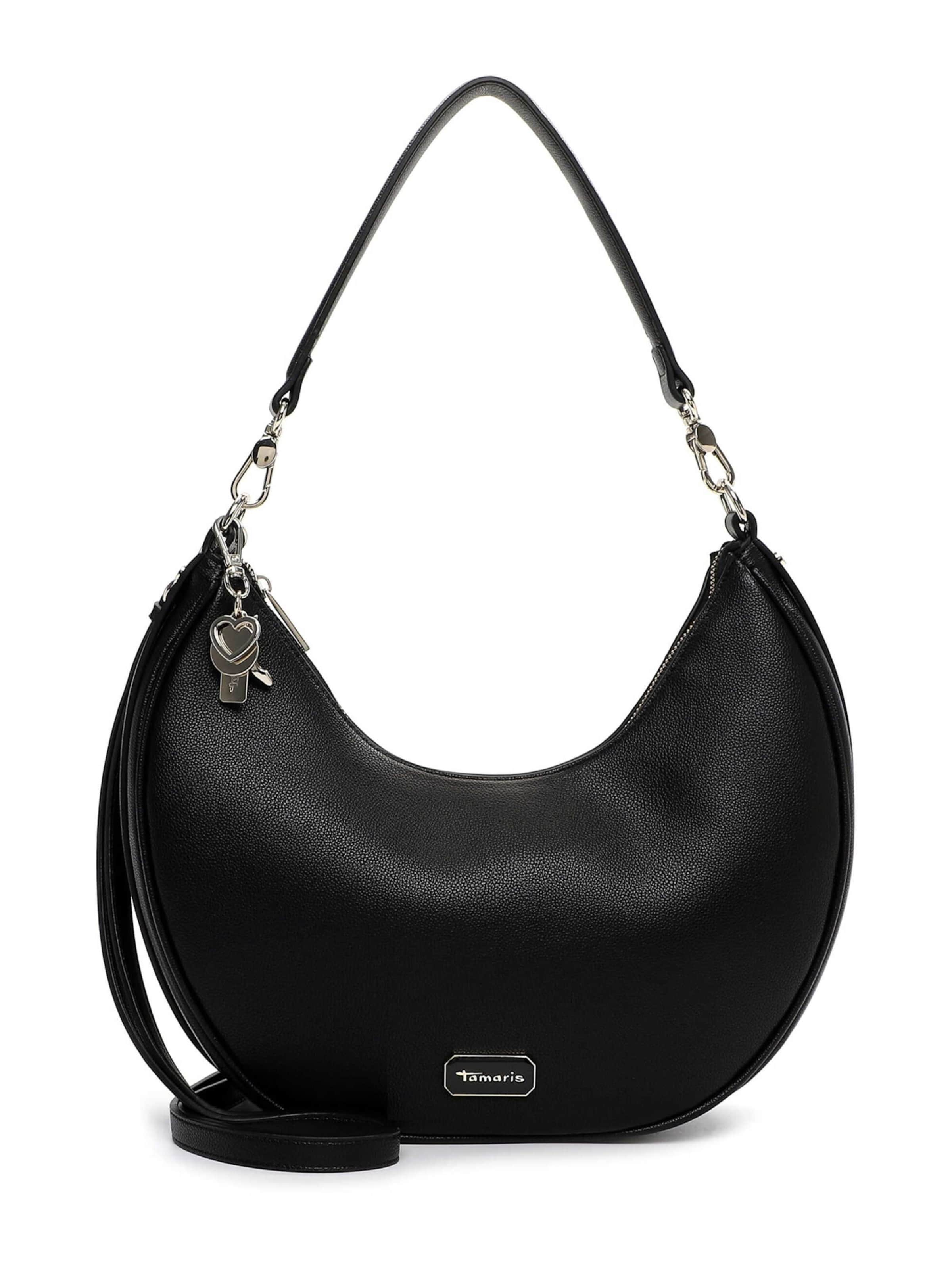 melns Tamaris Pleca soma: no priekšpuses