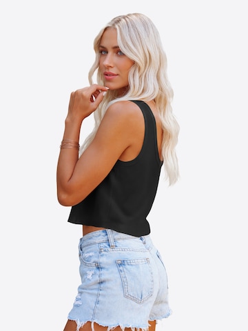 Imily Bela Top - fekete: hátul