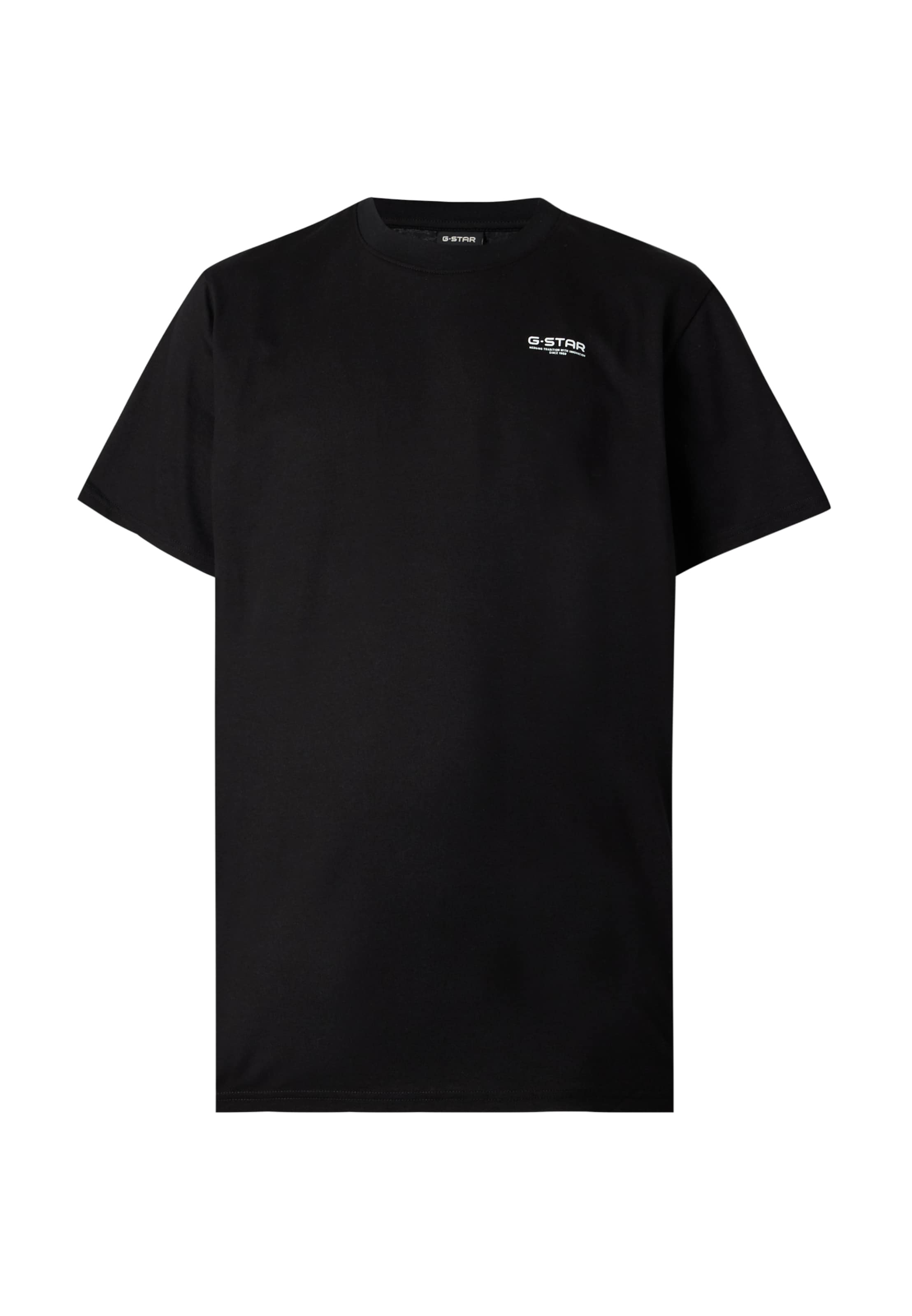 G-STAR T-shirt i svart: framsida