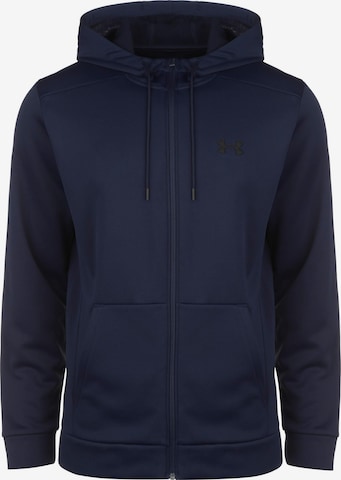 UNDER ARMOUR Функциональная флисовая куртка в Синий: спереди