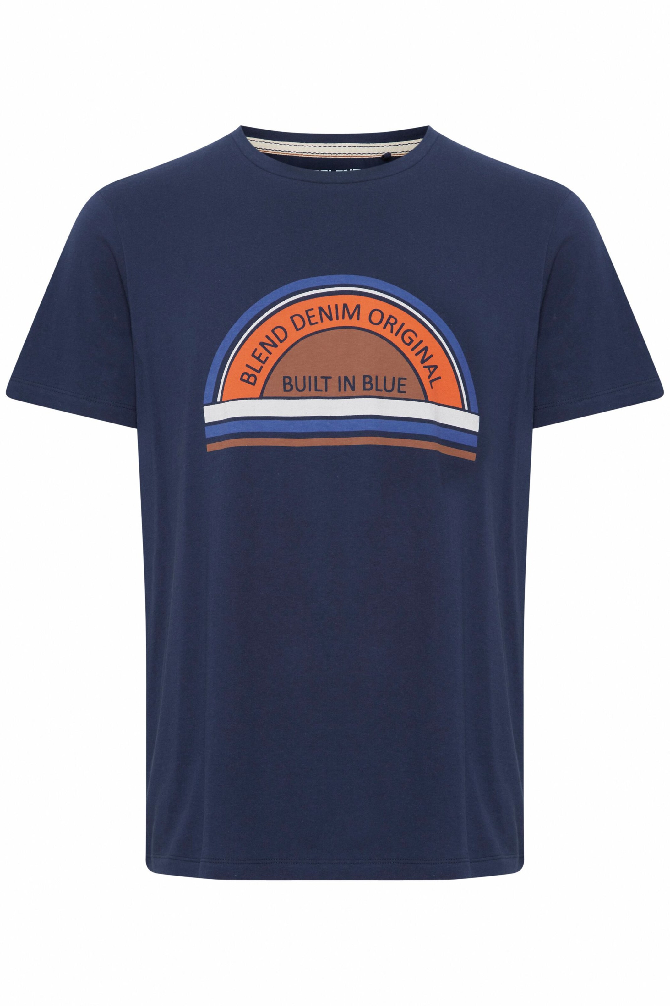 BLEND - Camiseta en azul: frente