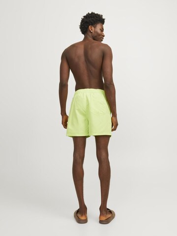 JACK & JONES - Calções de banho 'JPSTFIJI' em verde