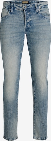 JACK & JONESSlimfit Traperice 'JJIGLENN JJLUKE' - plava boja: prednji dio