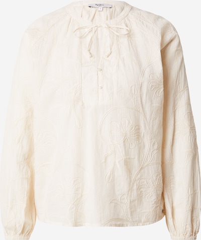 Pepe Jeans Pusero koossa XS värissä villanvalkoinen, Tuotenäkymä