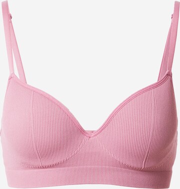 Women' Secret T-shirt Bra in Pink: front