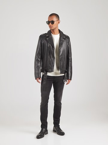 Slimfit Jeans '734' di HUGO in nero