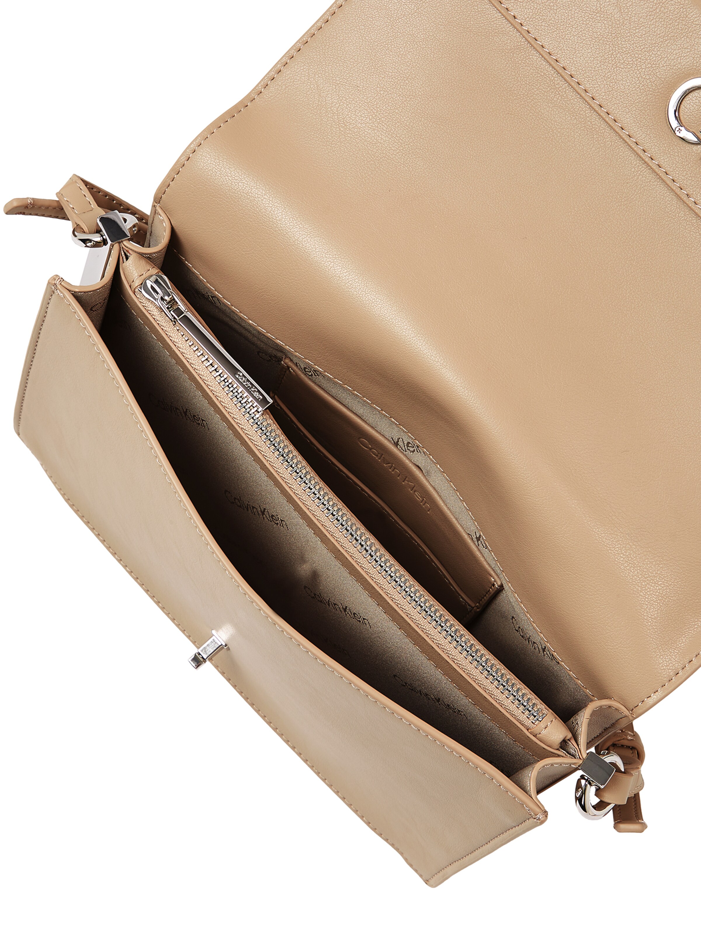 Calvin Klein Shoulder bag in Beige
