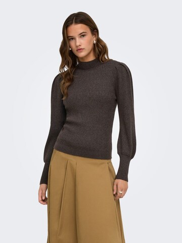 ONLY Sweater 'ONLKatia' in Brown: front