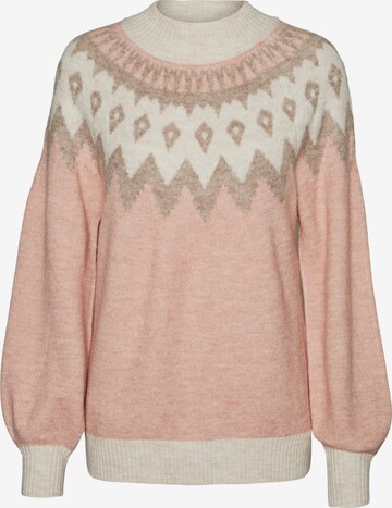 Pull-over 'SIMONE' VERO MODA en rose : devant