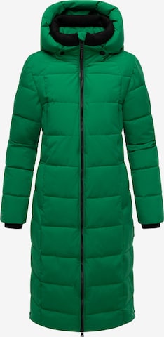 MARIKOO Wintermantel 'Lanitaa XVI' in Groen: voorkant