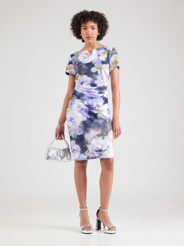 Robe fourreau SWING en bleu
