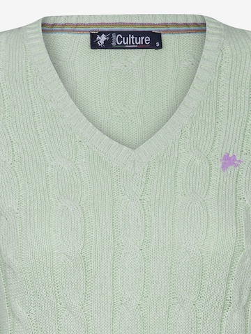 DENIM CULTURE - Jersey 'Perla' en verde