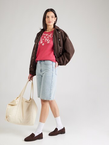 VILA Sweater 'VILELEO' in Pink