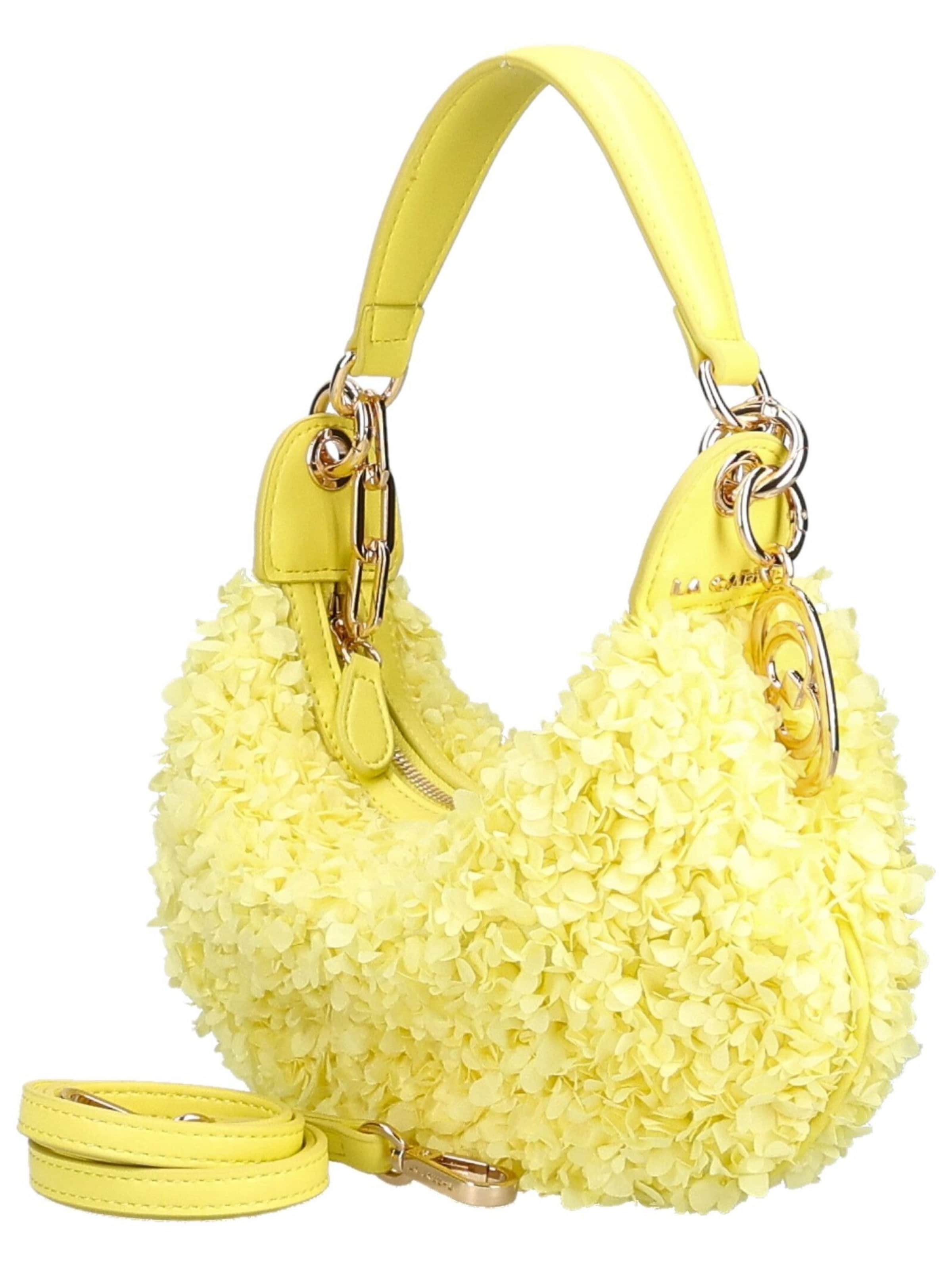 La Carrie Handbag in Yellow