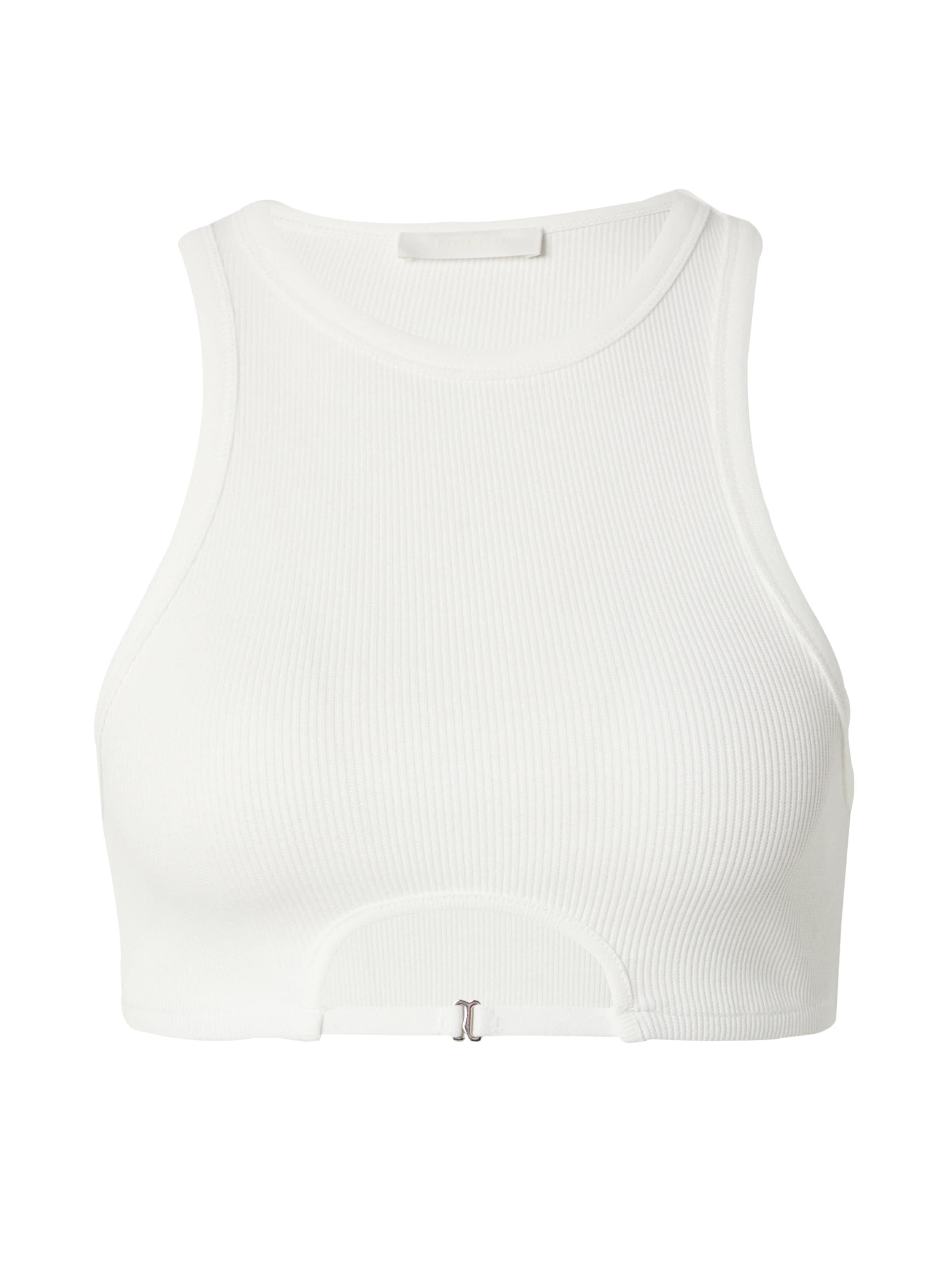 LeGer by Lena Gercke Топ 'Charis' в бяло: отпред