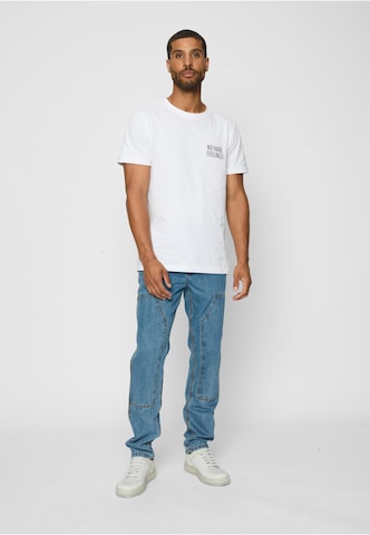 MT Men Shirt 'No Hard Feelings' in White